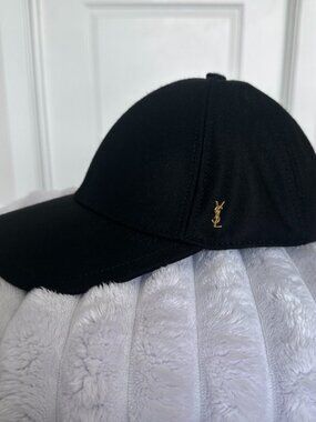 YSL Baseball cap CASSANDRE in felt